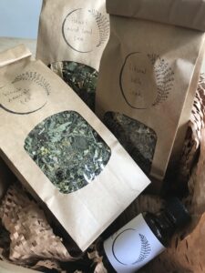 Post-birth herbal care box